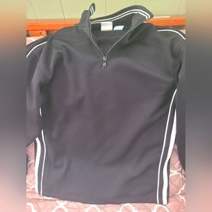 Boys black/white size 10/12 Prospirit Athletic Pullover Sweatshirt hardly worn